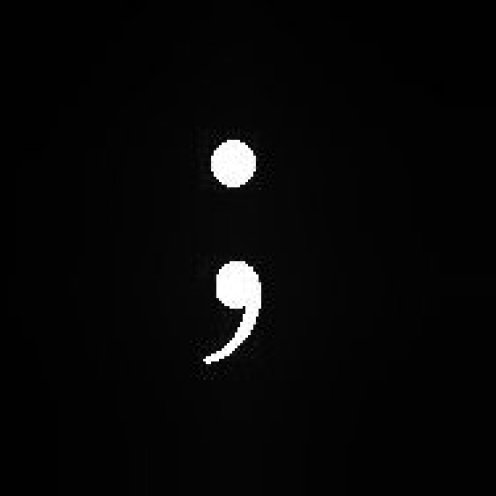 1-semicolon